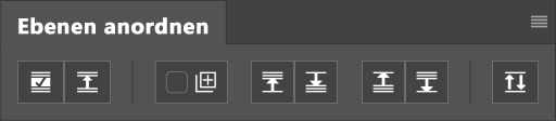 Ebenen anordnen