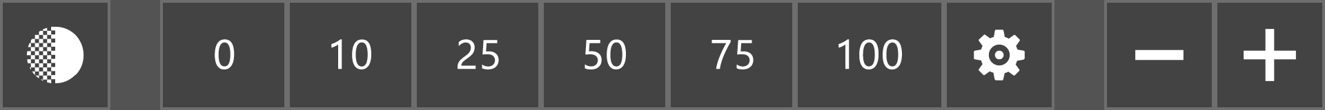 Plugin: Deckkraft & Fläche